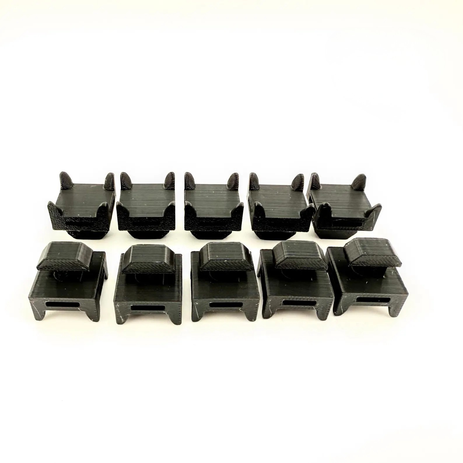 8020 Cross Bar Binder Block Cable Tie Mount