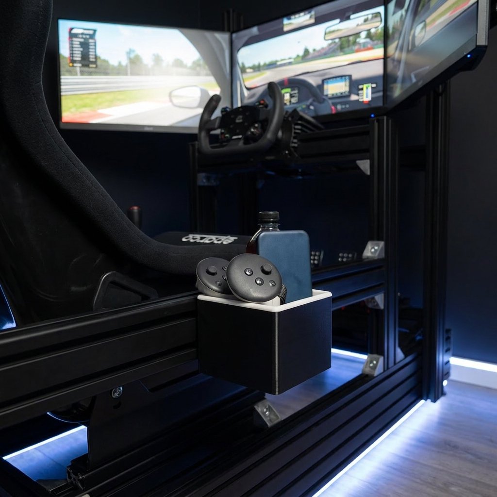 8020 Sim Racing Storage Bin